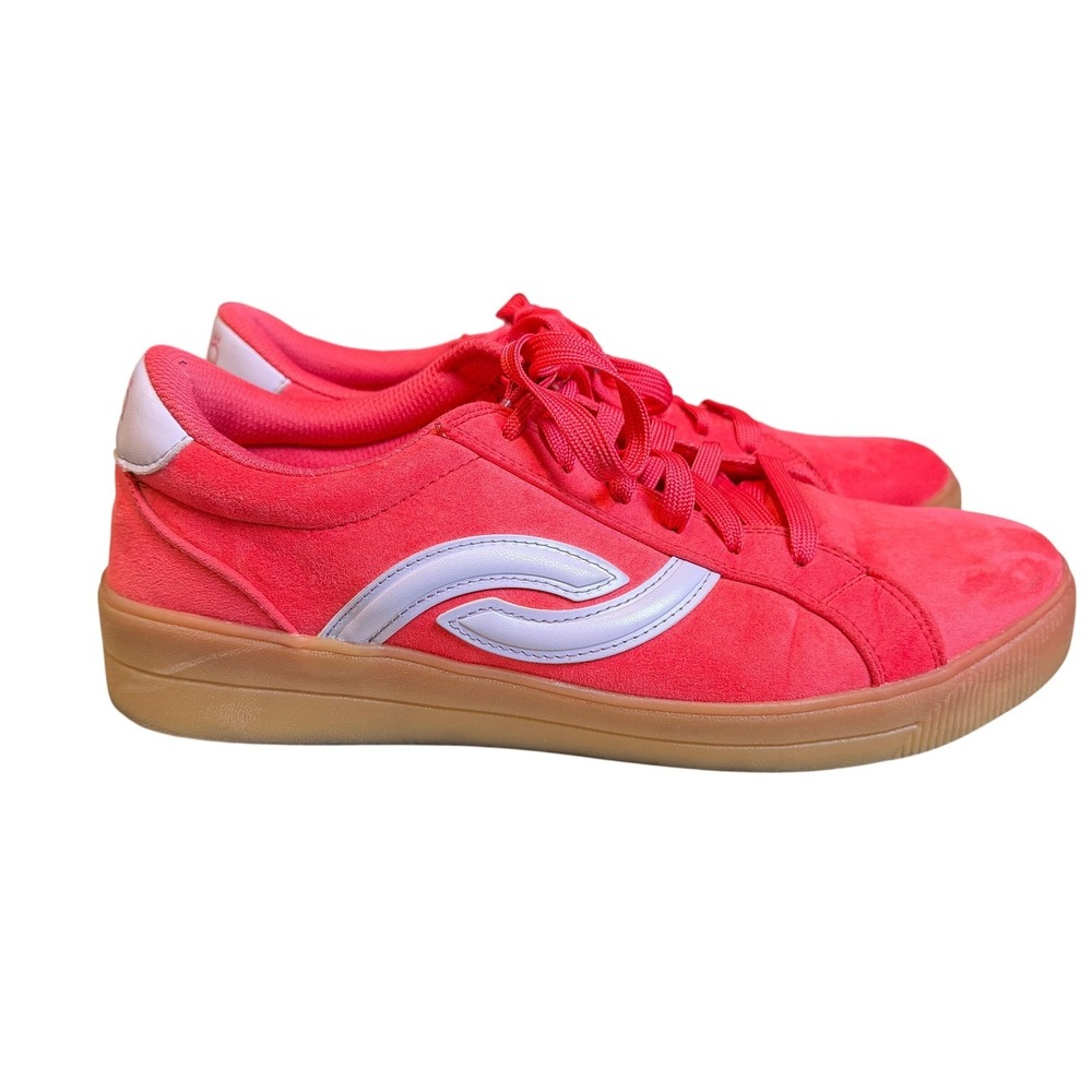 Ryka Womens Viv Sneakers 9W Pink Gum Sole Athletic Casual Comfort Shoes Funky - Picture 9 of 9